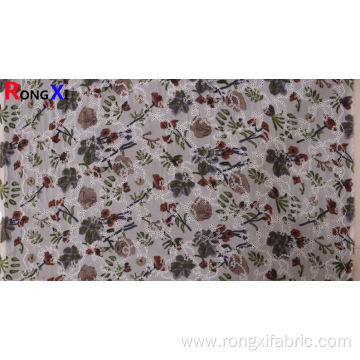 New Embroidered Chiffon Fabric With High Quality